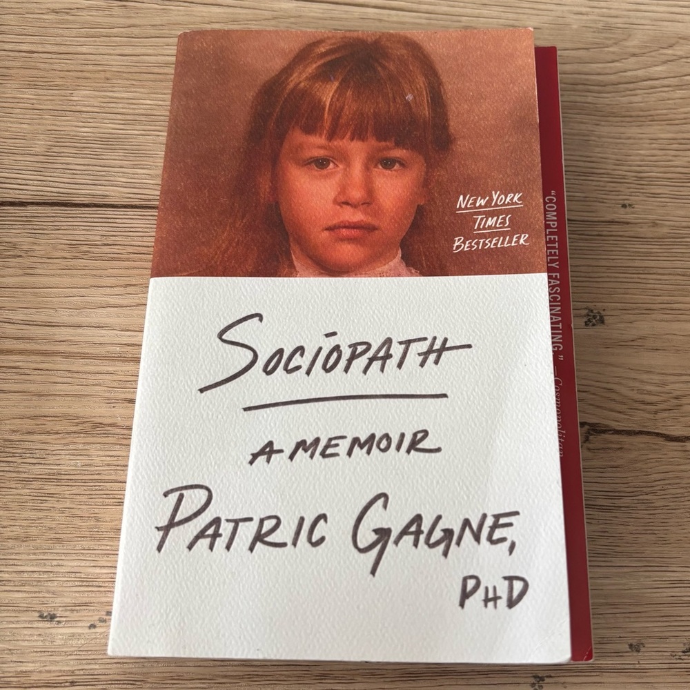 Sociopath by Patric Gagne Book Memoir